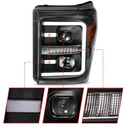 Picture of ANZO USA Headlight Set - 111406