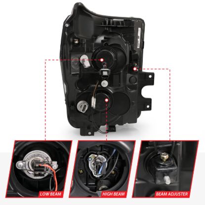 Picture of ANZO USA Headlight Set - 111406