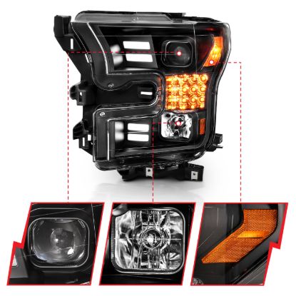 Picture of ANZO USA Headlight Set - 111408