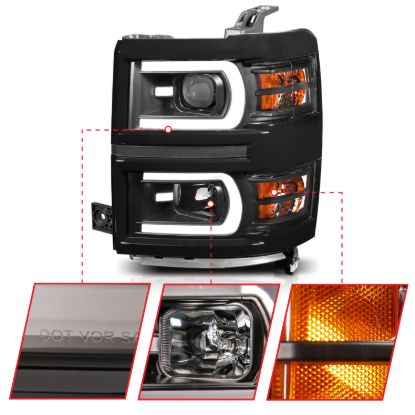 Picture of ANZO USA Headlight Set - 111412