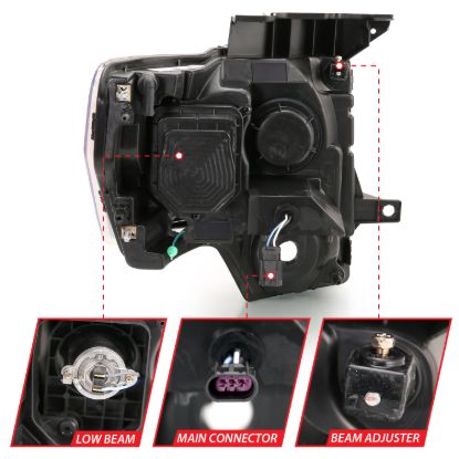 Picture of ANZO USA Headlight Assembly - 111444