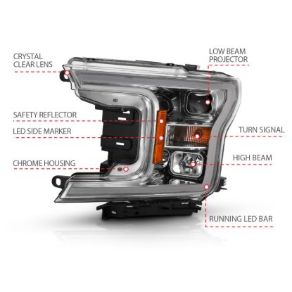 Picture of ANZO USA Headlight Set - 111468