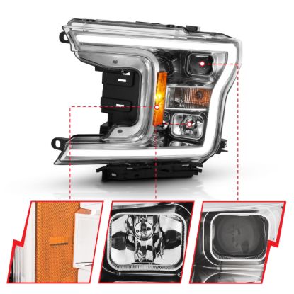 Picture of ANZO USA Headlight Set - 111468