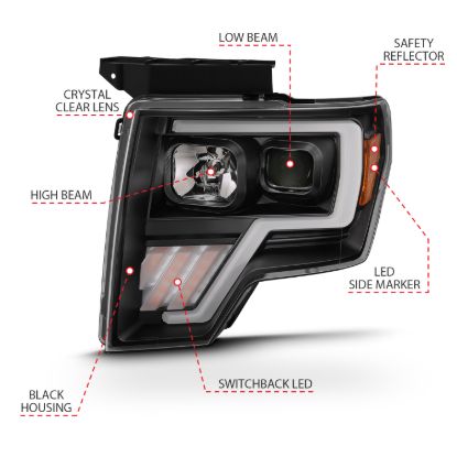 Picture of ANZO USA Headlight Assembly - 111469