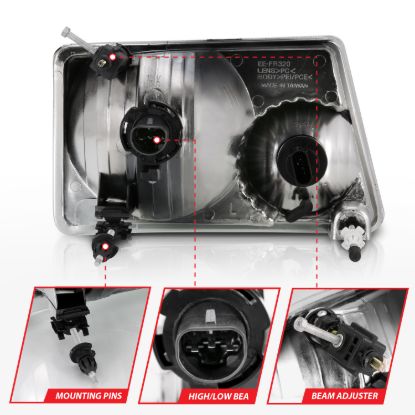 Picture of ANZO USA Headlight Assembly - 111473