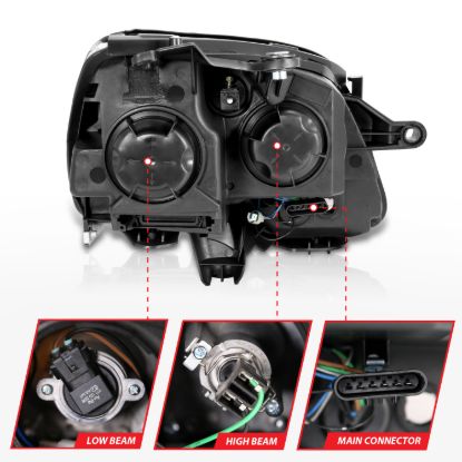 Picture of ANZO USA Headlight Assembly - 111476