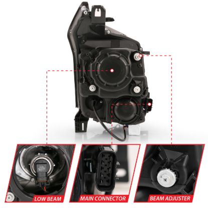 Picture of ANZO USA Headlight Assembly - 111477