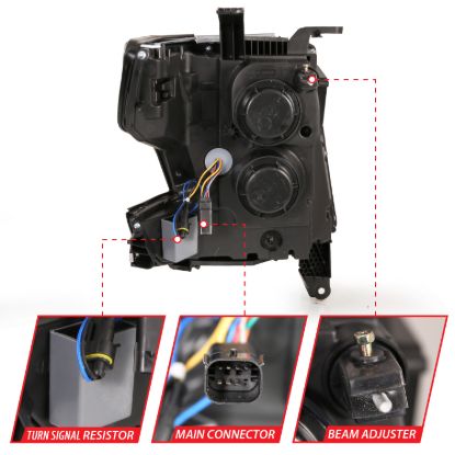 Picture of ANZO USA Headlight Assembly - 111479