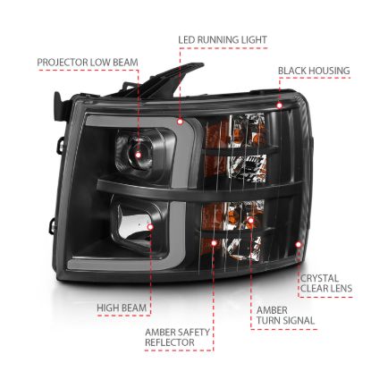 Picture of ANZO USA Headlight Assembly - 111480