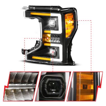 Picture of ANZO USA Headlight Assembly - 111620X-L