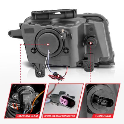 Picture of ANZO USA Headlight Set - 121311