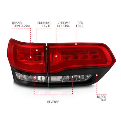 Picture of ANZO USA Tail Light Set - 311268