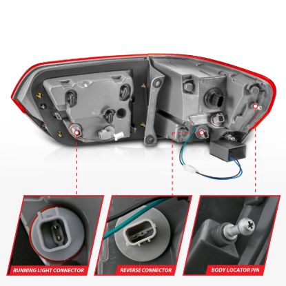 Picture of ANZO USA Tail Light Set - 311268