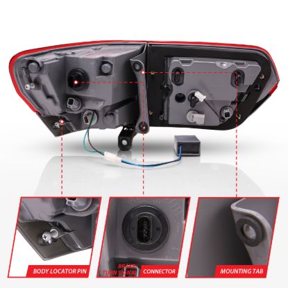 Picture of ANZO USA Tail Light Set - 311269