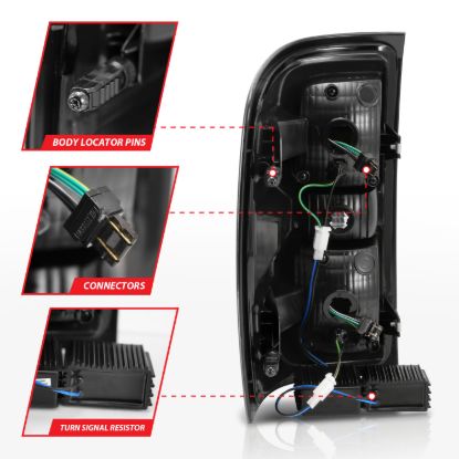 Picture of ANZO USA Tail Light - 311289