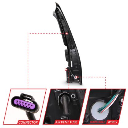 Picture of ANZO USA Tail Light - 311297
