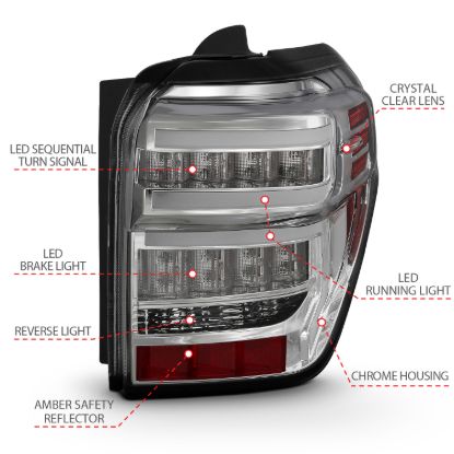 Picture of ANZO USA Tail Light Set - 311313