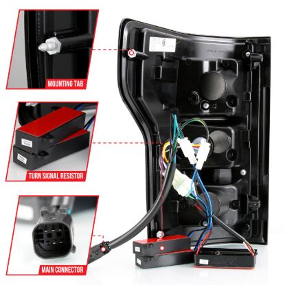 Picture of ANZO USA Tail Light Set - 311314