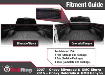 Picture of Bull Ring USA Truck Bed Side Rail Anchor - 1001