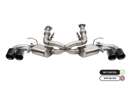 Picture of Corsa Performance Exhaust System Kit - 21103CFBLK-1