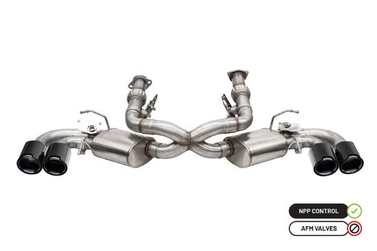 Picture of Corsa Performance Exhaust System Kit - 21103CFBLK-1