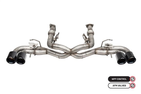Picture of Corsa Performance Exhaust System Kit - 21105CFBLK-1