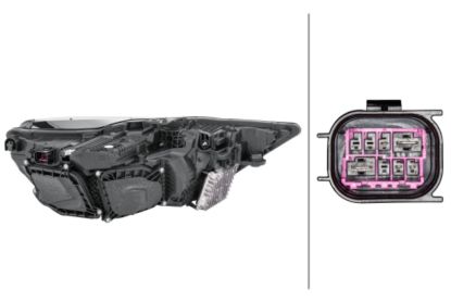 Picture of Hella Headlight Assembly - 013378151