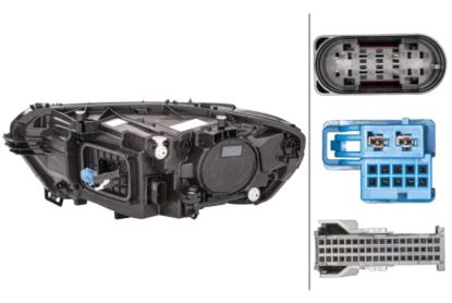 Picture of Hella Headlight Assembly - 015086561