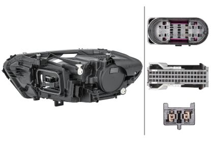 Picture of Hella Headlight Assembly - 015091861