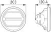 Picture of Hella Headlight - 241429011
