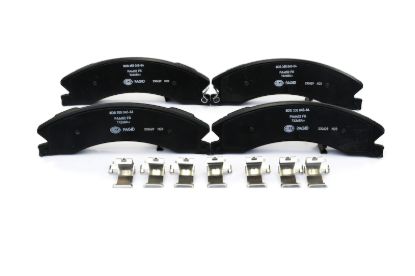 Picture of HELLA Brakes Disc Brake Pad Set - 355045861