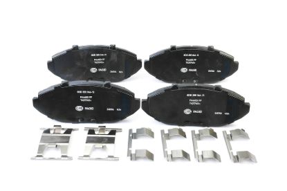 Picture of HELLA Brakes Disc Brake Pad Set - 355046131