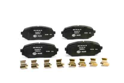 Picture of HELLA Brakes Disc Brake Pad Set - 355046351