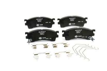 Picture of HELLA Brakes Disc Brake Pad Set - 355046381