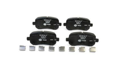 Picture of HELLA Brakes Disc Brake Pad Set - 355046771