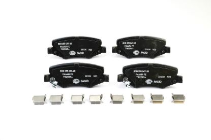 Picture of HELLA Brakes Disc Brake Pad Set - 355047201