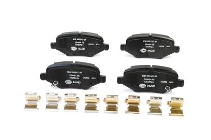 Picture of HELLA Brakes Disc Brake Pad Set - 355047391