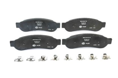 Picture of HELLA Brakes Disc Brake Pad Set - 355047531