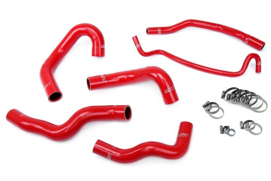 Picture of HPS Performance Radiator Coolant Hose Kit - 57-1013-RED