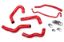 Picture of HPS Performance Radiator Coolant Hose Kit - 57-1013-RED