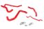 Picture of HPS Performance Radiator Coolant Hose Kit - 57-1014-RED