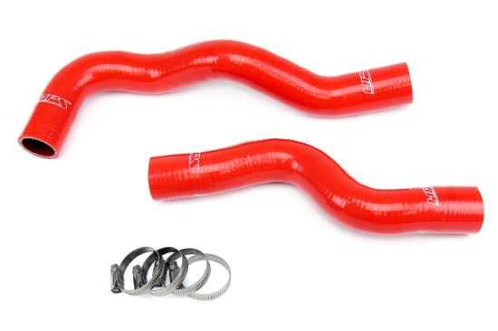 Picture of HPS Performance Radiator Coolant Hose Kit - 57-1055-RED