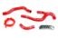 Picture of HPS Performance Radiator Coolant Hose Kit - 57-1237-RED