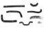 Picture of HPS Performance Radiator Coolant Hose Kit - 57-1241-BLK