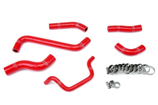 Picture of HPS Performance Radiator Coolant Hose Kit - 57-1242-RED