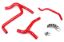 Picture of HPS Performance Radiator Coolant Hose Kit - 57-1243-RED