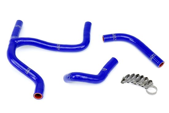 Picture of HPS Performance Radiator Coolant Hose Kit - 57-1255-BLUE