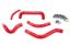 Picture of HPS Performance Radiator Coolant Hose Kit - 57-1258-RED