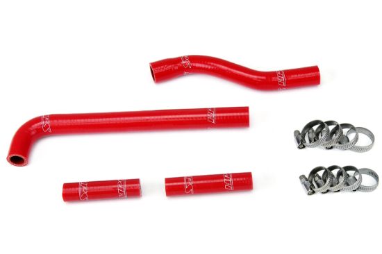 Picture of HPS Performance Radiator Coolant Hose Kit - 57-1259-RED