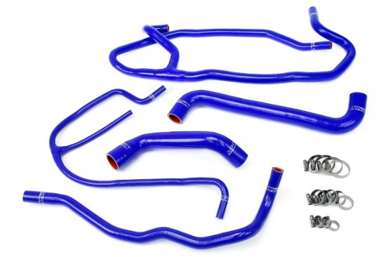 Picture of HPS Performance Radiator Coolant Hose Kit - 57-1277-BLUE